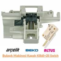 Arçelik Beko Altus Bulaşık Makinesi Kapak Kilidi Kapı Emniyet Anahtarı